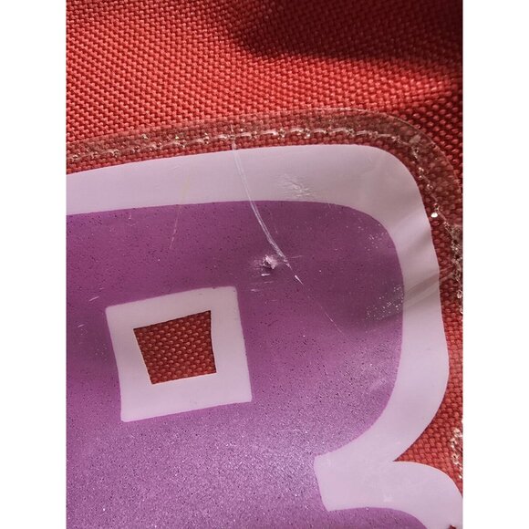 Vintage 2002 Mattel Barbie Red Tote Bag Duffel Bag- Some Flaws- Read Info - Picture 4 of 16